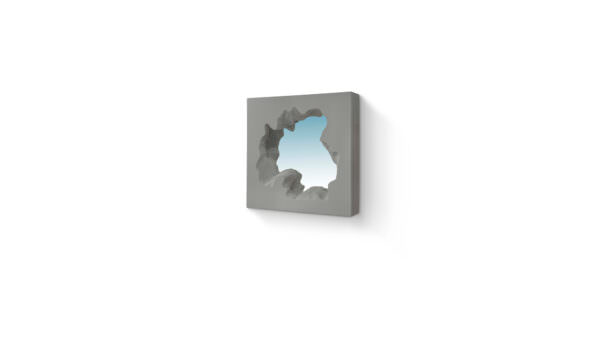 Miroir broken mirror Gufram Toulouse mobilier