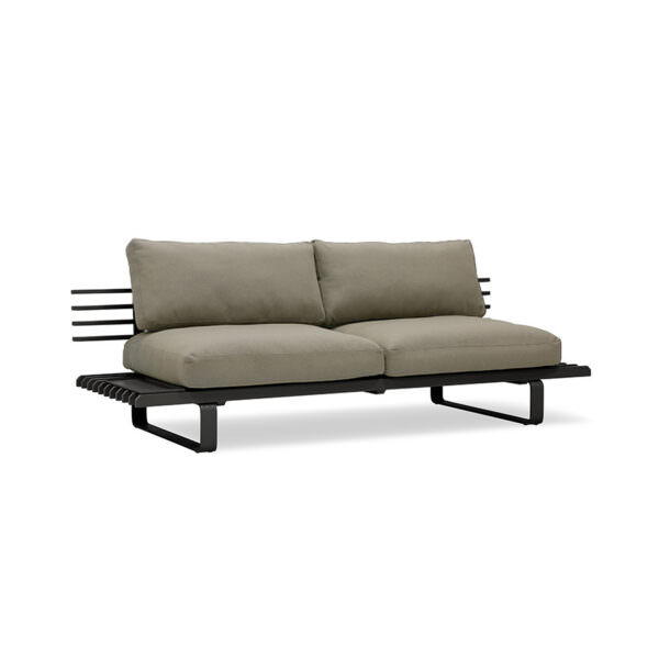 Canapé en Aluminium Anthracite HKLIVING Toulouse mobilier