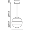 Suspension luminaire dipping light Marset Toulouse