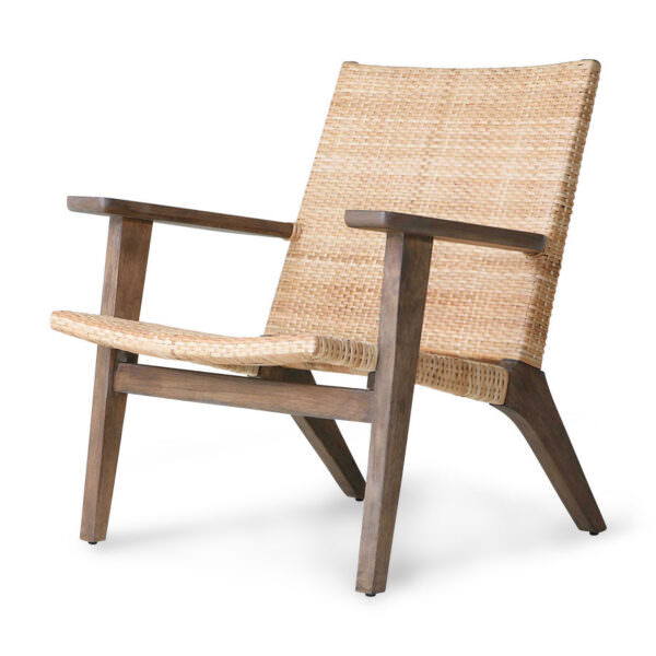 Chaise longue tissée HKLIVING Toulouse