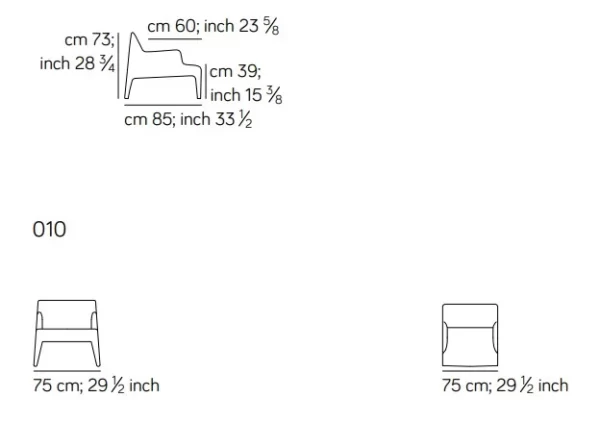 fauteuil amura Frida toulouse flatdesign