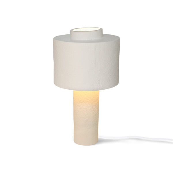 Lampe gesso blanc hkliving luminaire toulouse