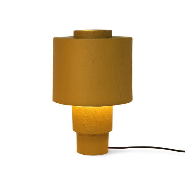 Lampe gesso moutarde hkliving luminaire toulouse
