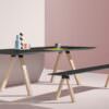 Banc Arki bench Pedrali mobilier Toulouse