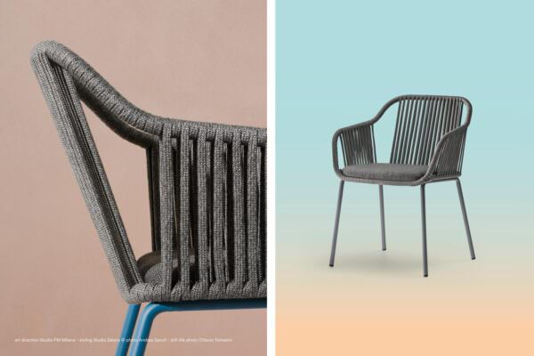 chaise babila twist Pedrali Toulouse mobilier