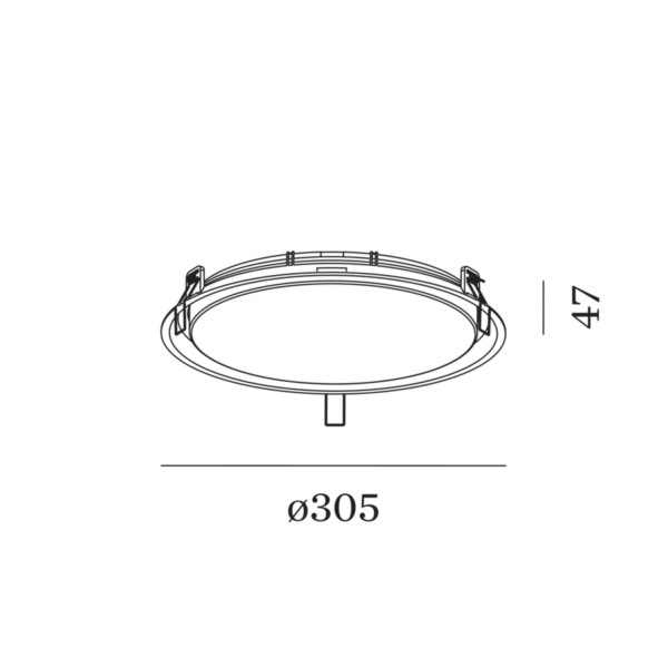 Luminaire plafonnier City IP44 Wever et ducré