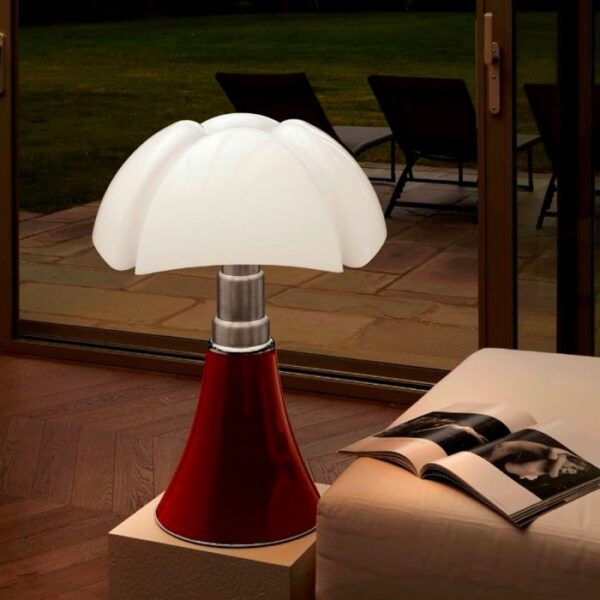 lampe pipistrello rouge