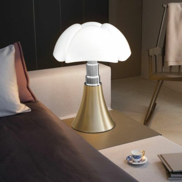 lampe pipistrello dorée